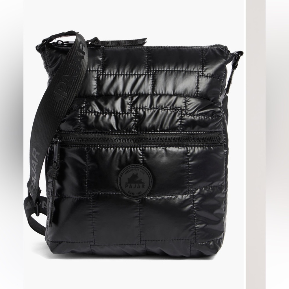 Pajar quilted cross body bag, adjustable strap NWT